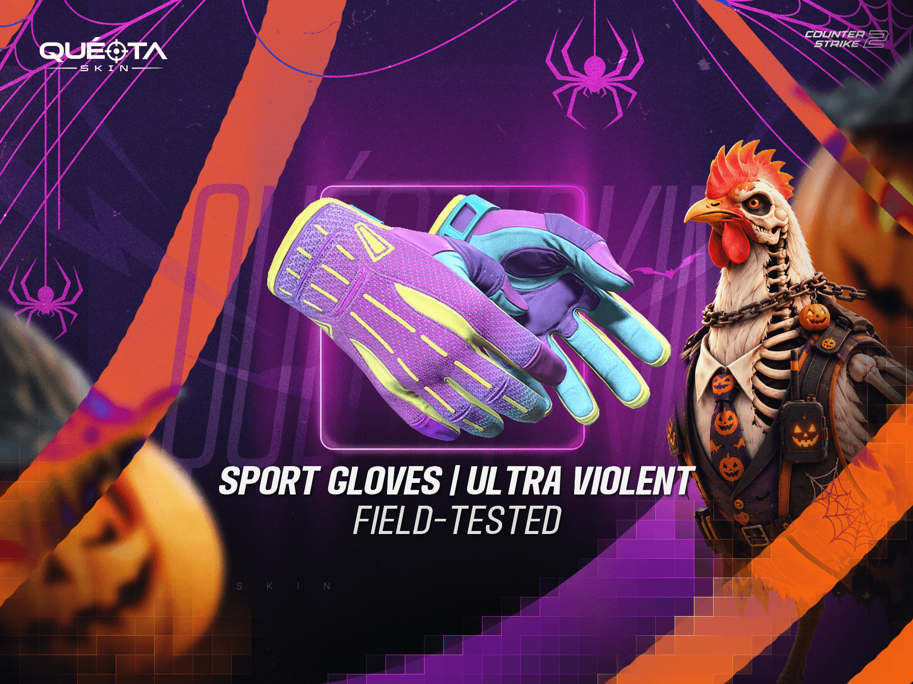 ★ Sport Gloves | Ultra Violent (Field-Tested)