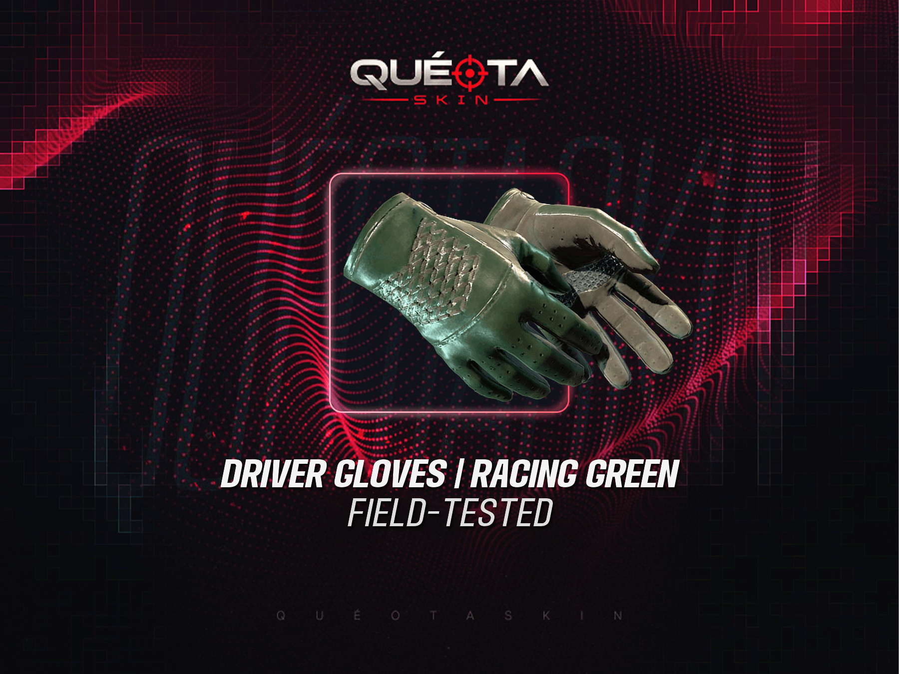 ★ Driver Gloves | Racing Green (Field-Tested)