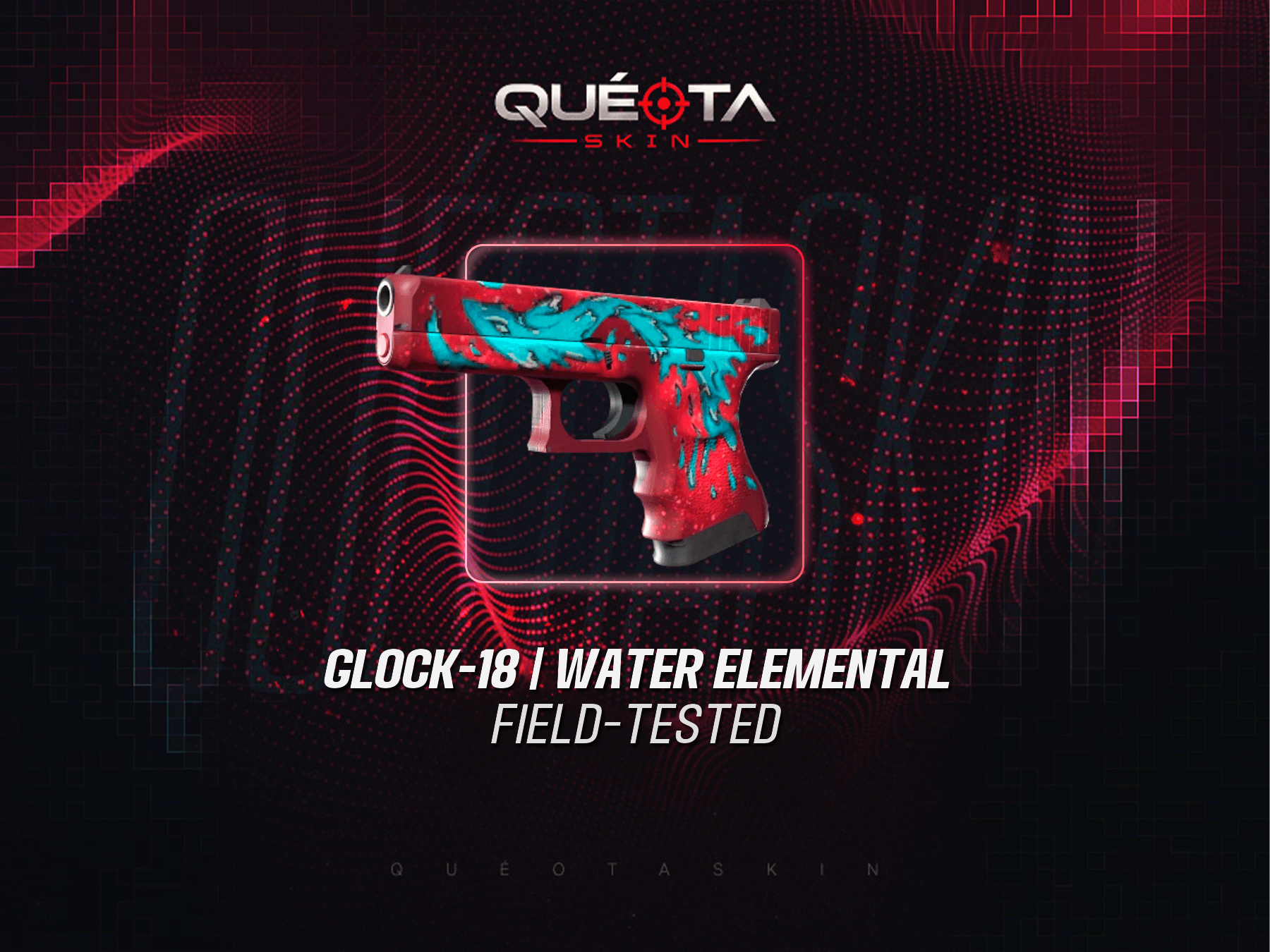 Glock-18 | Water Elemental (Field-Tested)