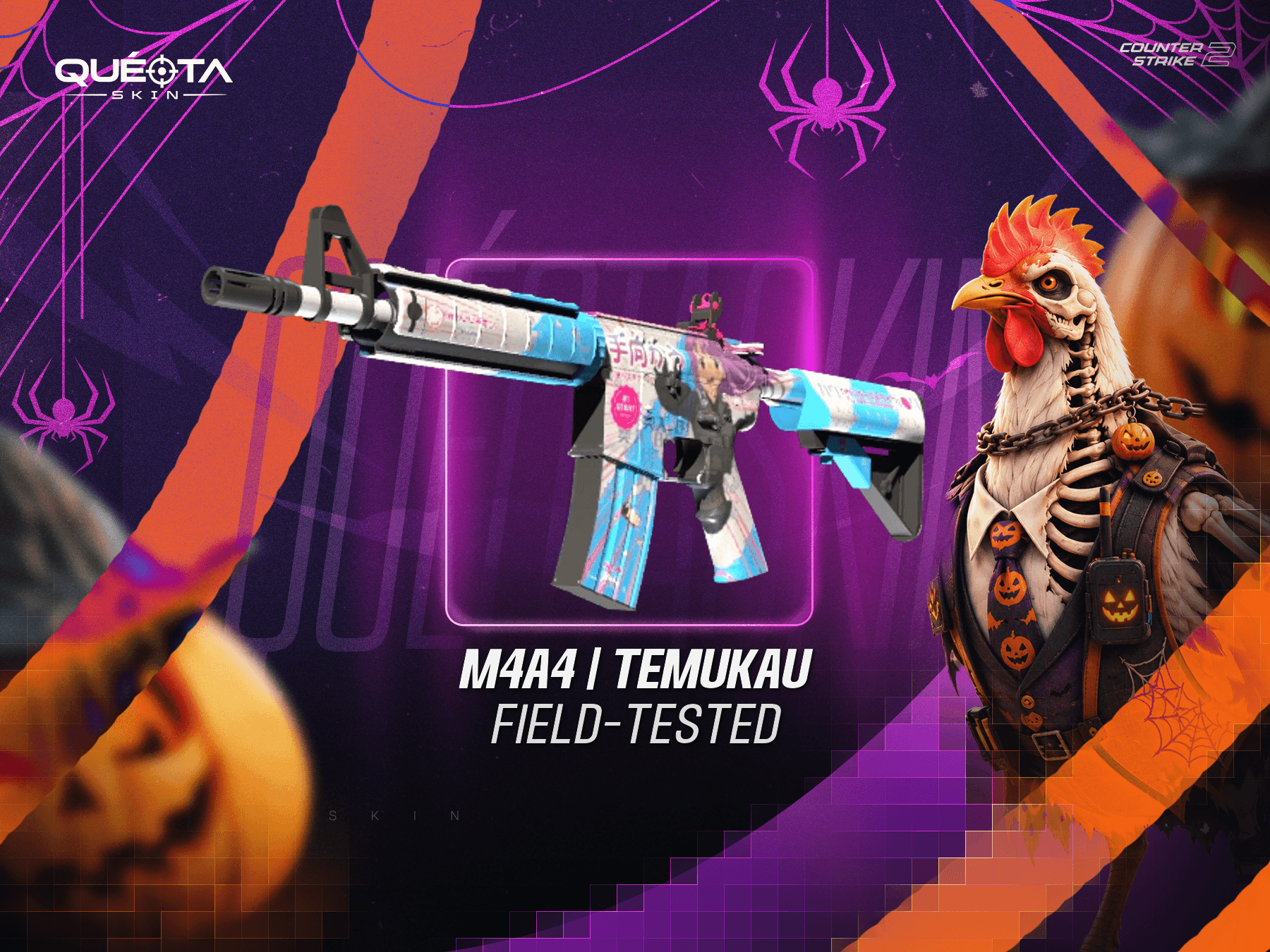 M4A4 | Temukau (Field-Tested)