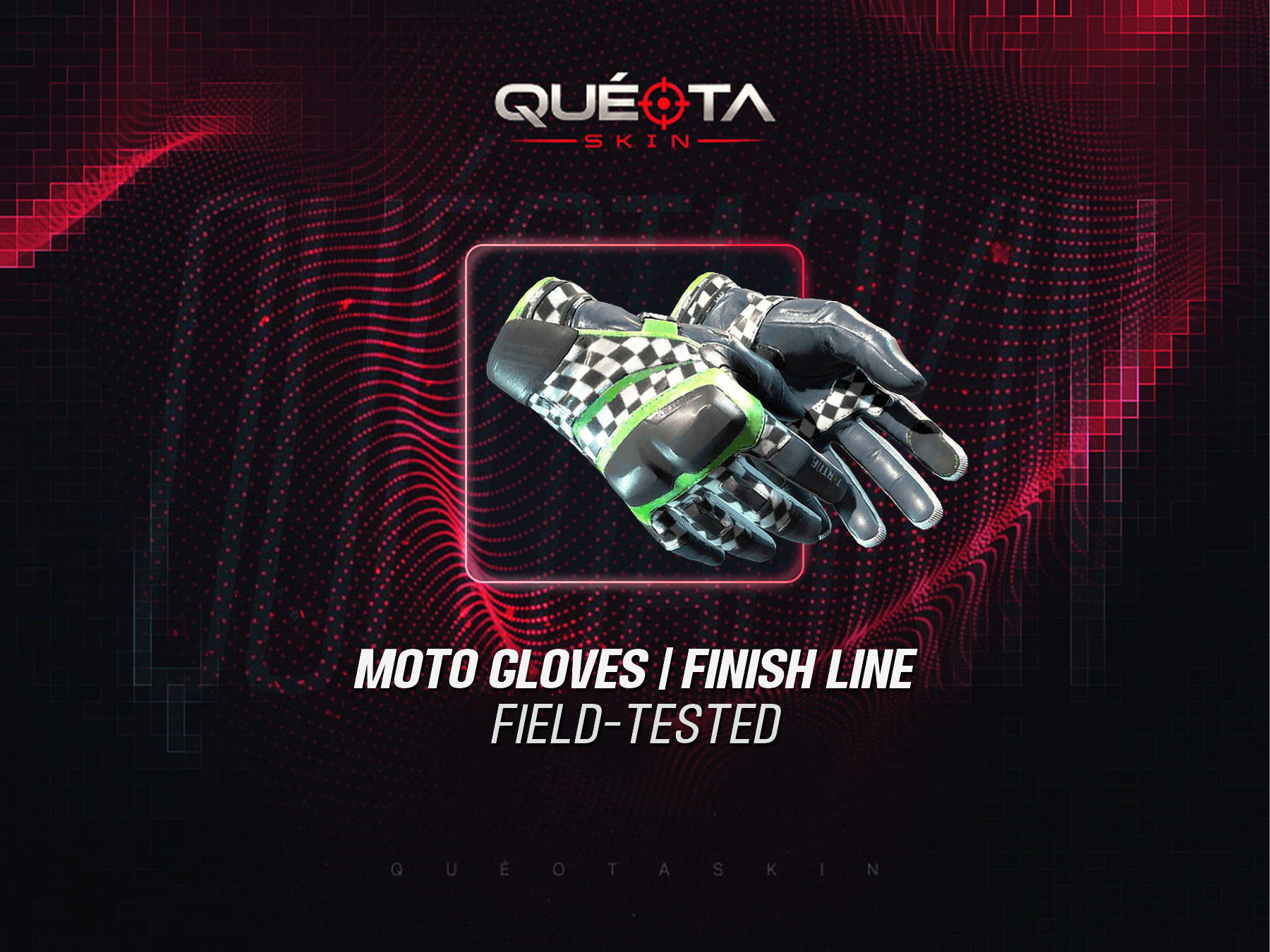 ★ Moto Gloves | Finish Line (Field-Tested)