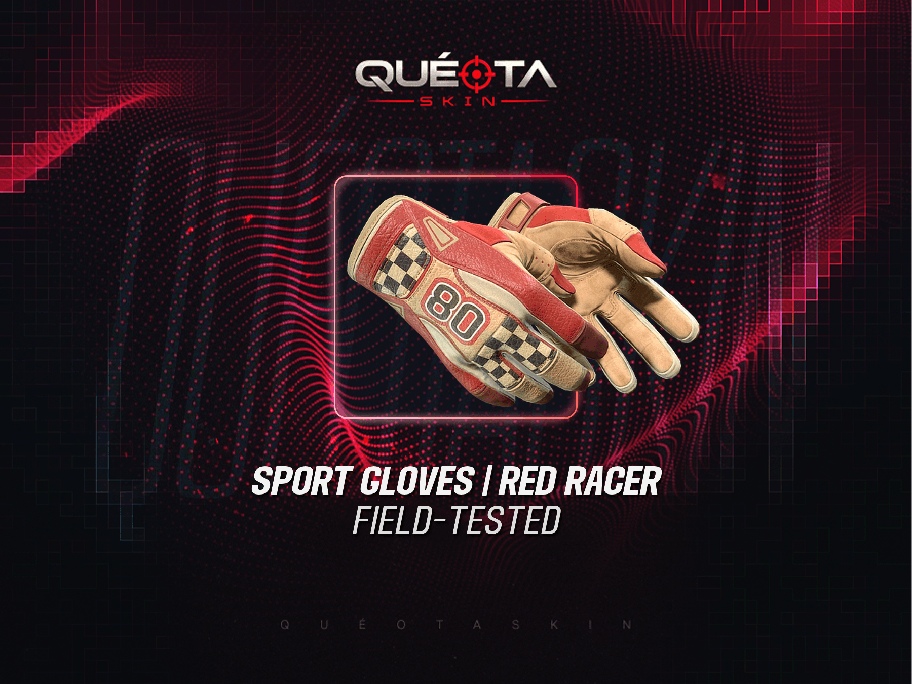 ★ Sport Gloves | Red Racer (Field-Tested)