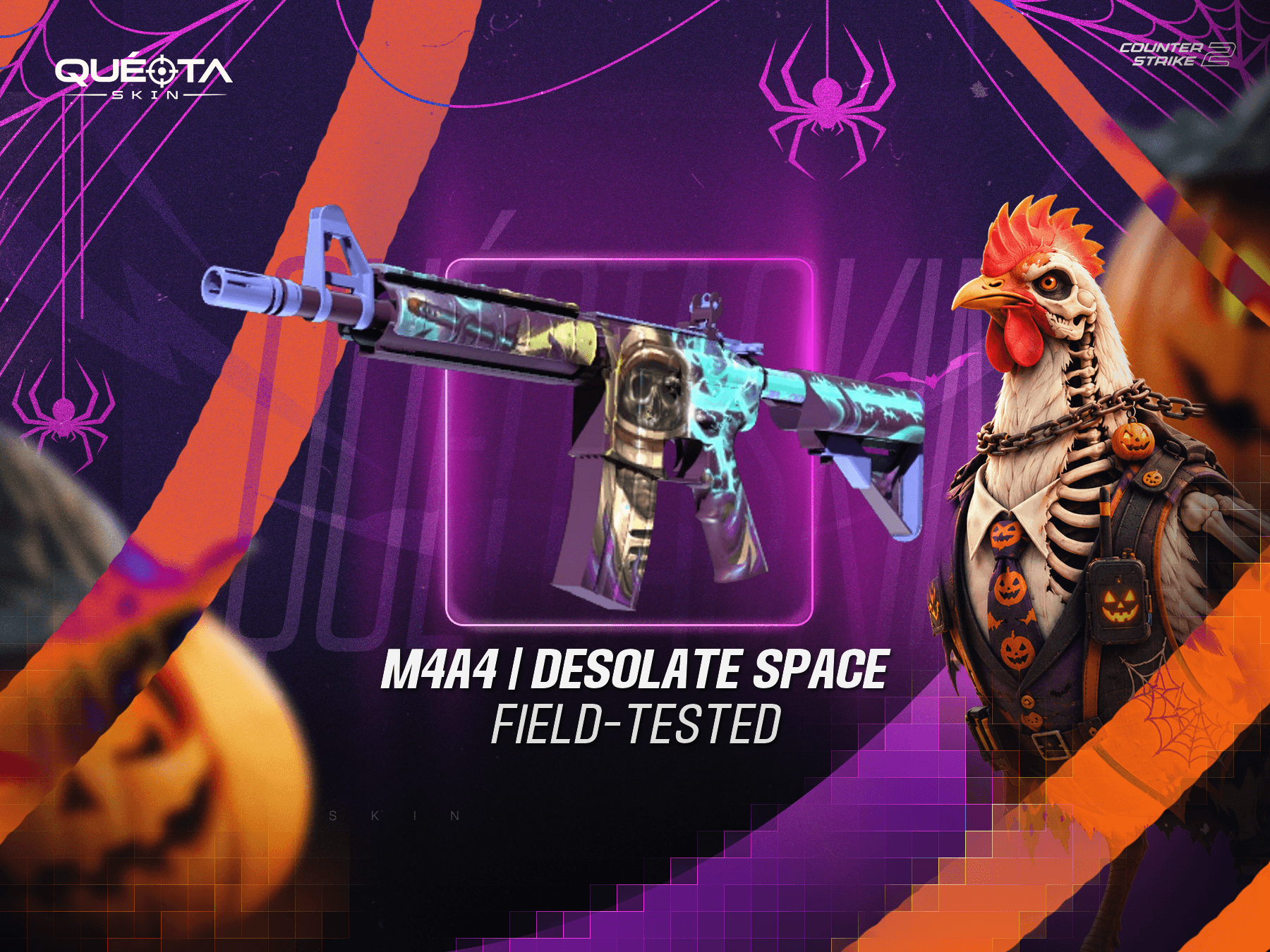 M4A4 | Desolate Space (Field-Tested)