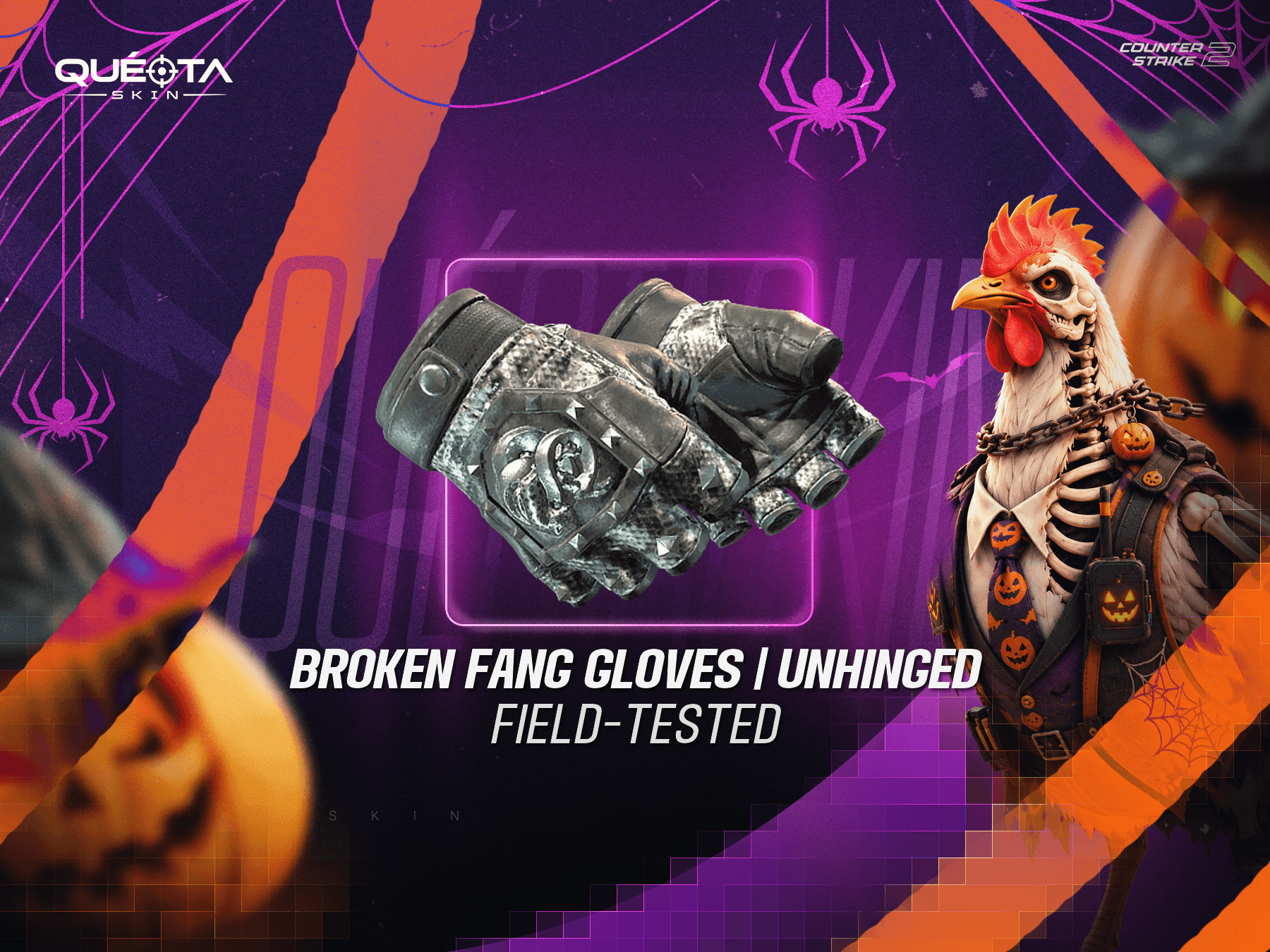 ★ Broken Fang Gloves | Unhinged (Field-Tested)