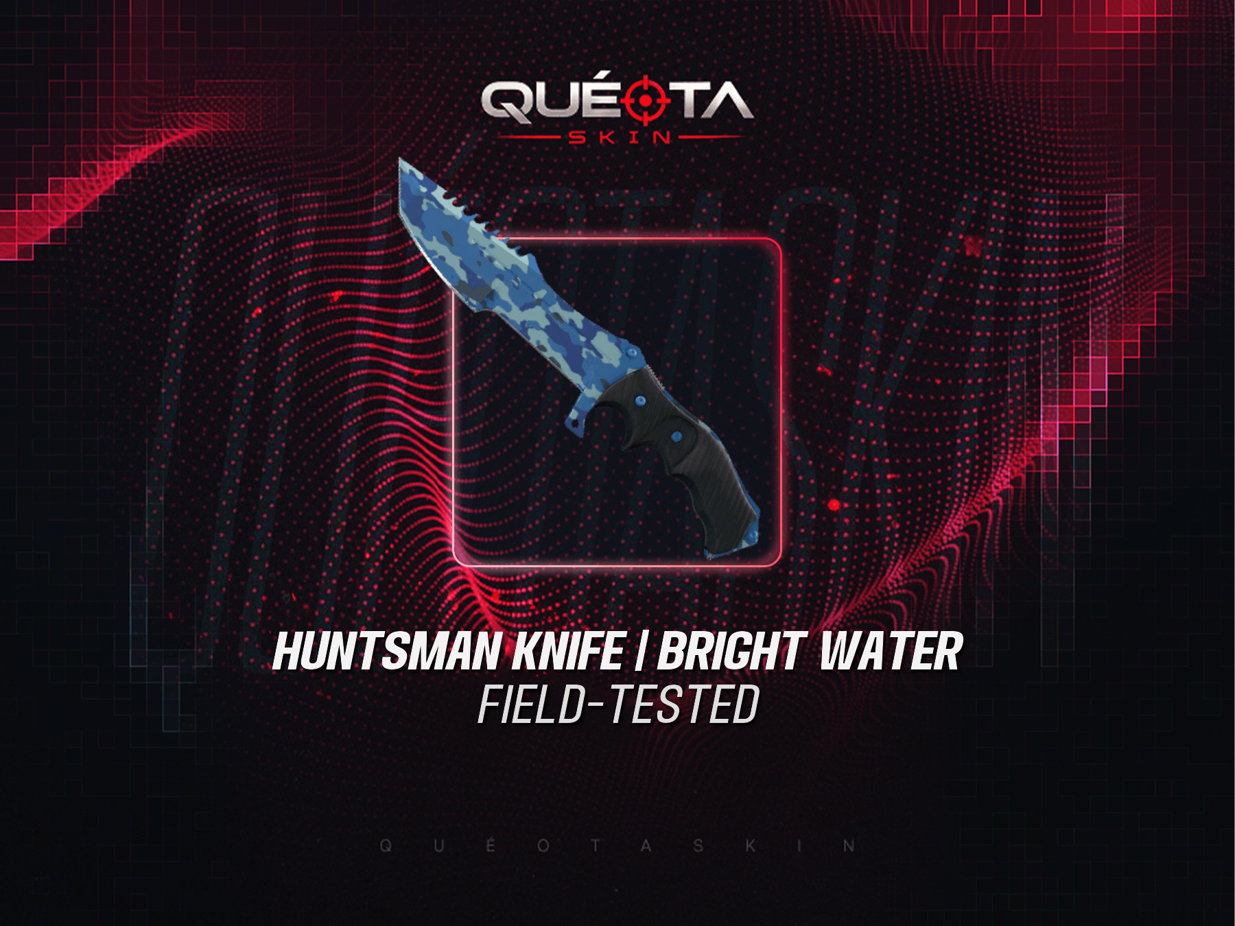 ★ Huntsman Knife | Bright Water (Field-Tested)